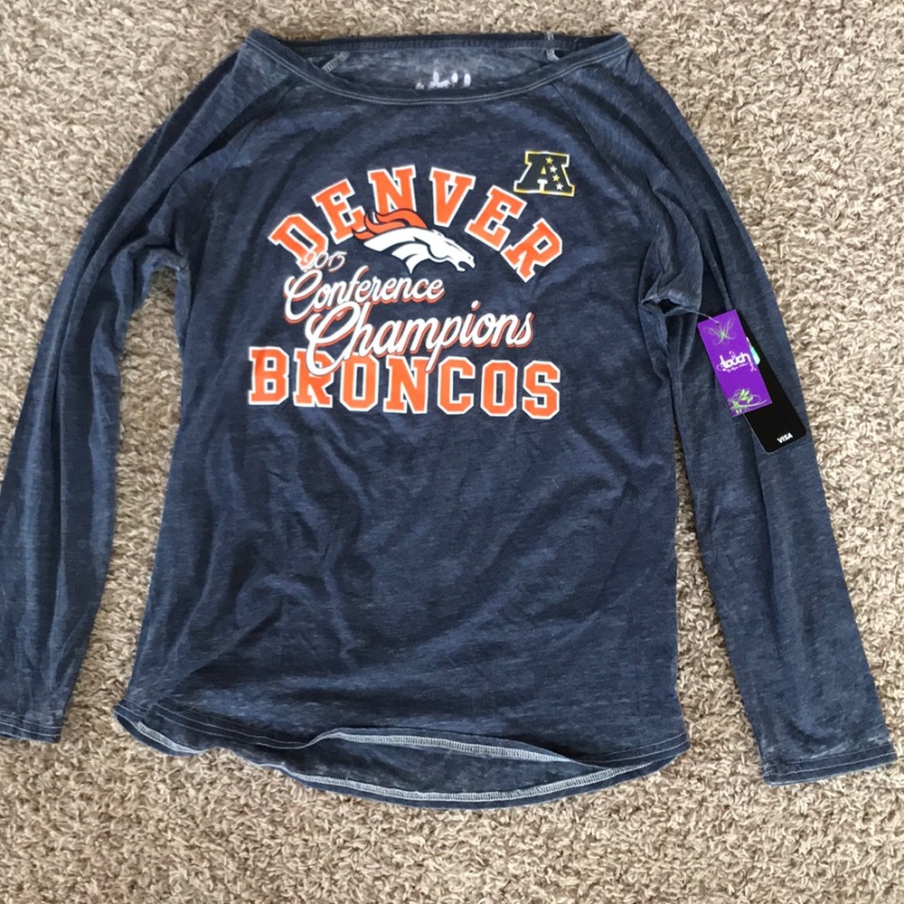 NWT Women’s Denver Broncos Champions Long Sleeve
